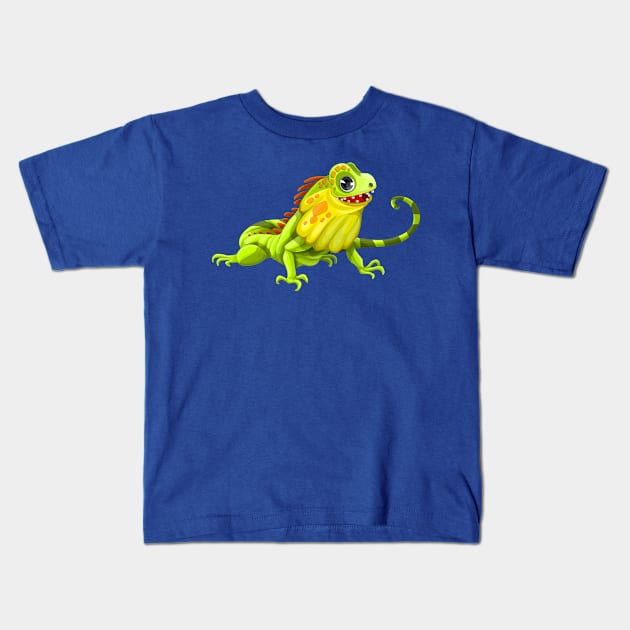 Iguana Kids T-Shirt by Mako Design 